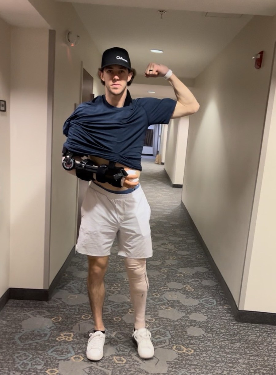 Matt Tabor showing resilience during comeback from surgery